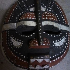 Ivory Coast Baluba tribe mask